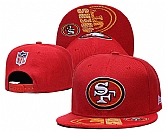 49ers Team Logo Red Adjustable Hat GS,baseball caps,new era cap wholesale,wholesale hats